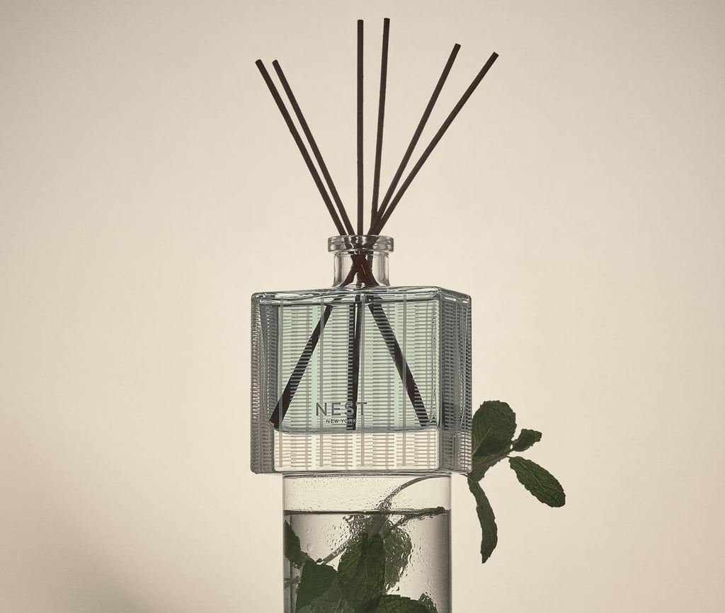 Wild Mint & Eucalyptus Reed Diffuser & Liquid Refill Set