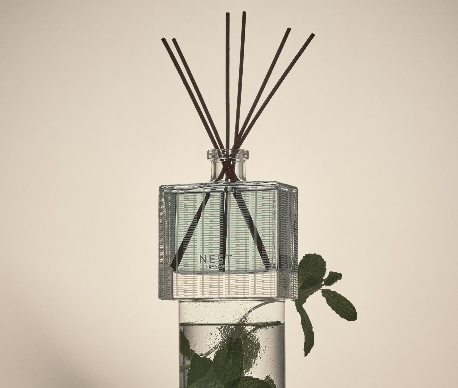 Wild Mint & Eucalyptus Reed Diffuser & Liquid Refill Set