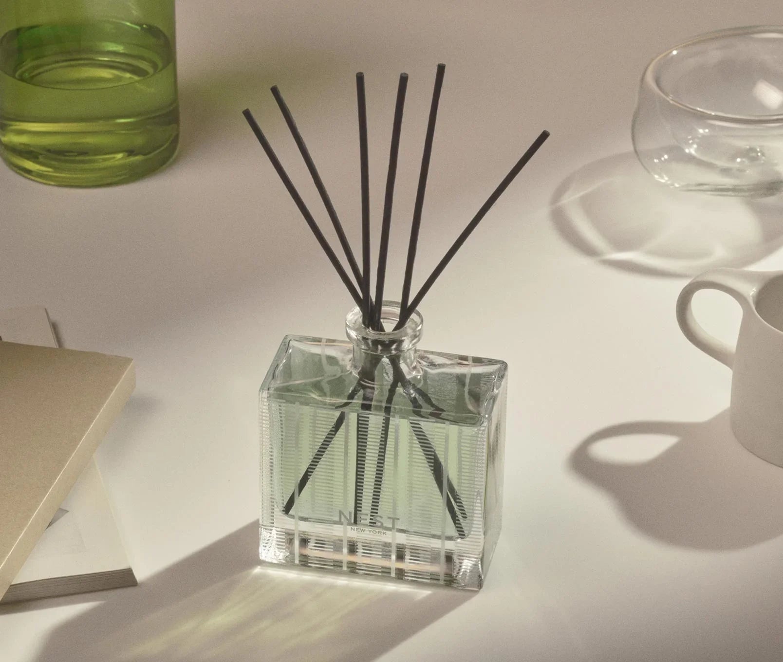 Wild Mint & Eucalyptus Reed Diffuser & Liquid Refill Set