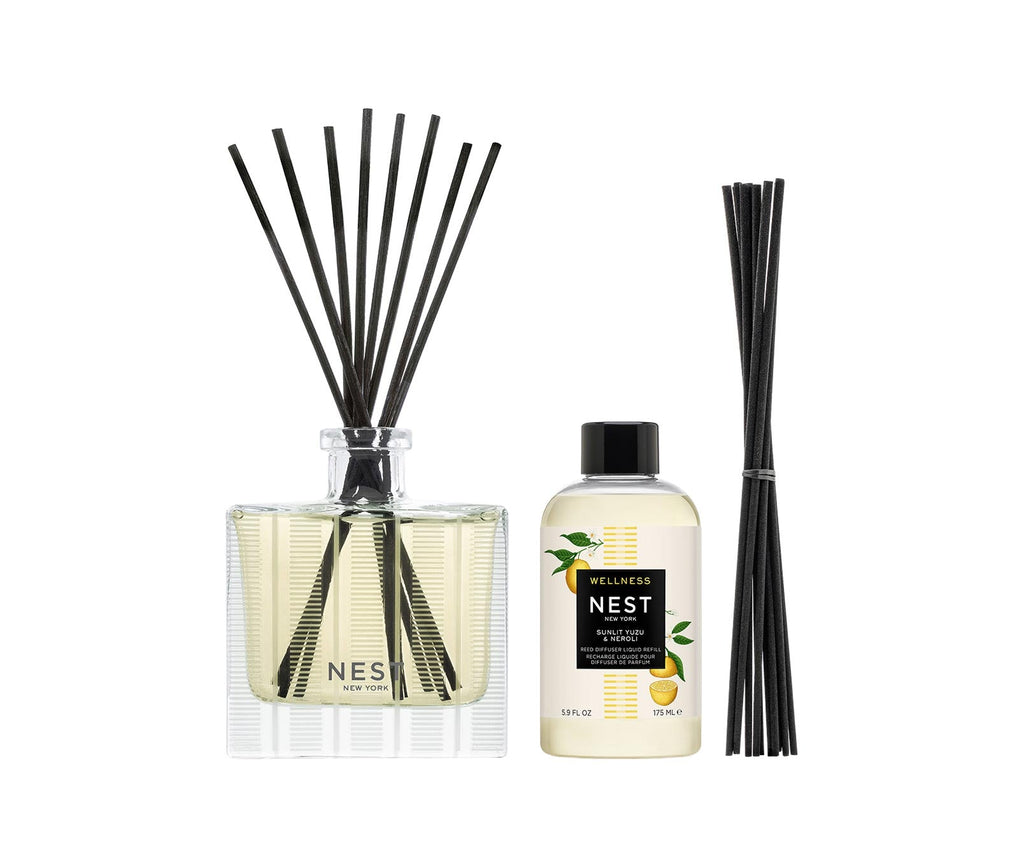 Sunlit Yuzu & Neroli Reed Diffuser & Liquid Refill Set